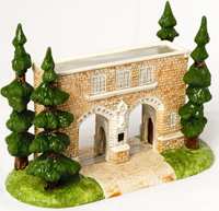 The first-ever miniature Arches commissioned for the 125th anniversary of St. Thomas.