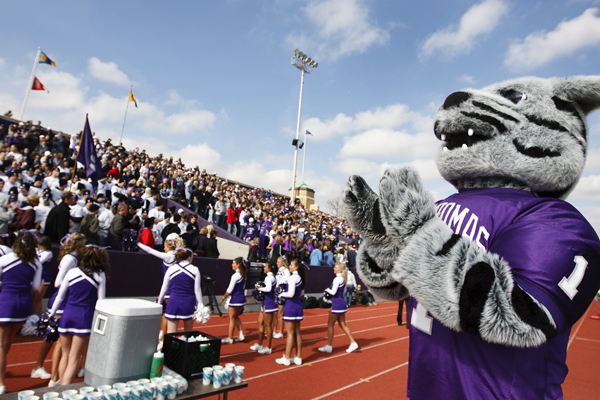 Watch for Tommie the mascot at homecoming!