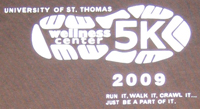 This design was featured on the Wellness 5K T-shirt.