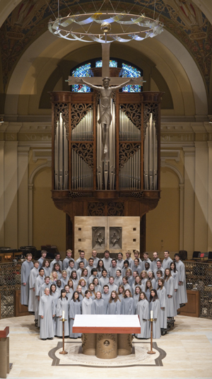 UST's Liturgical Choir will present its annual benefit concert April 25 in the Chapel of St. Thomas Aquinas.