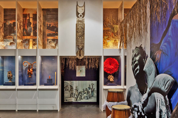 Another view of the AfroBrazil Museum.