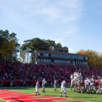 2010. Overtime at Saint John's. The Johnnies miss an extra point and St. Thomas snaps a 12-year losing streak, taking the game 27-26. (Photo by Thomas Whisenand)