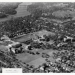 The campus in 1943.