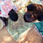 Second Place, Intercultural Exchange: Photo by Rachel Larson, Kitgum District, Uganda. SIT. “Sorting Beans."