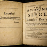 Detail from "A True Account of the Siege of London-Derry"