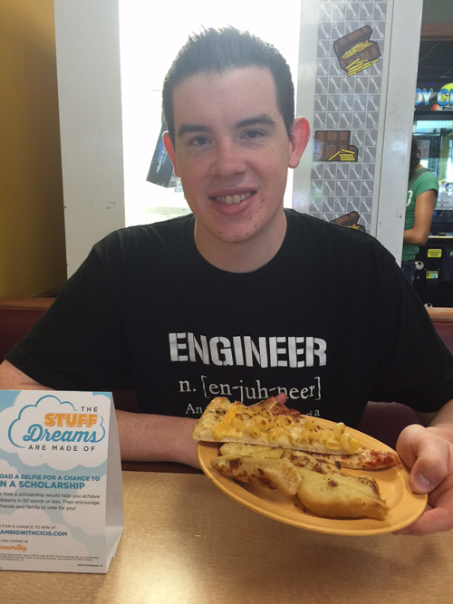Otto submitted this photo taken in the Cici's location in Rochester, Minnesota.