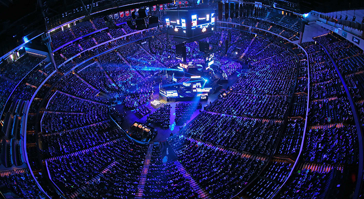 18,000 students and educators pack the Xcel Energy Center on November 3, 2015 for WE Day Minnesota. Photo Credit: Adam Bettcher/ Getty Images for WE Day