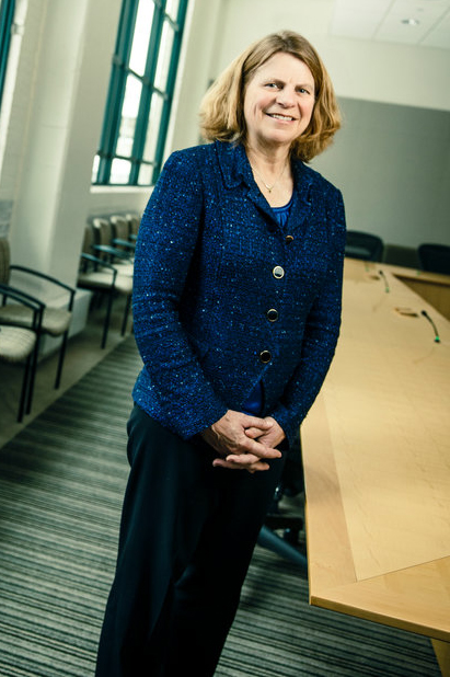 Dr. Penny Wheeler, president and chief executive officer of Allina Health, poses for a portrait in Allina's Minneapolis offices March 4, 2016. Wheeler is joining the Opus College of Business board of governors. 