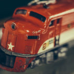 A Lionel toy train engine.
