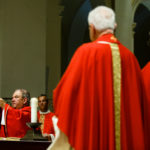 Archbishop Bernard Hebda celebrated the mass.