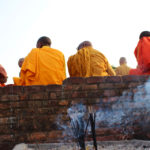 Honorable mention, Sense of Place: Madeline Davenport, Uttar Pradesh, India. "Peaceful Gathering: Buddhist monks gather at Shravasti in Uttar Pradesh, India, where the Buddha is rumored to have spent 24 holy seasons. Hundreds of monks visit this holy site as part of a pilgrimage they complete during their lifetimes."