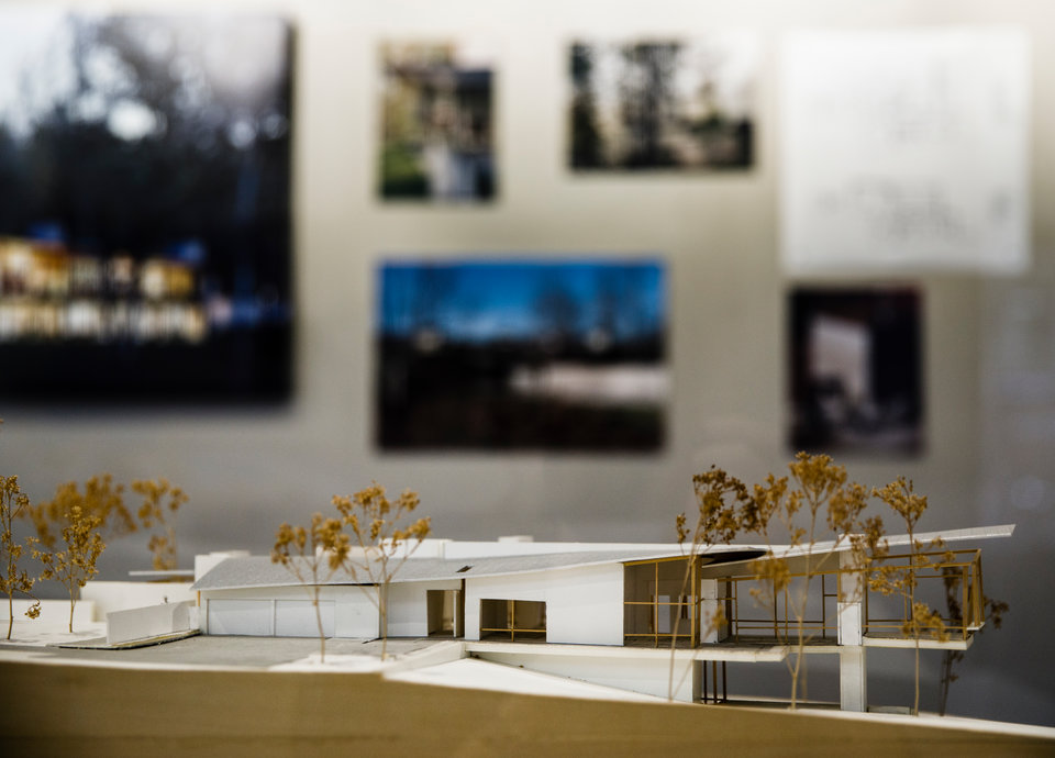 An exhibit from the Voorsanger Architects Archive