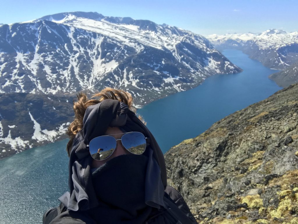 After my academic semester ended, I took advantage of the time I had before work began in the summer to travel. I decided to do a solo backpacking trip through Europe and I spent lots of time hiking the Fjords of Norway.