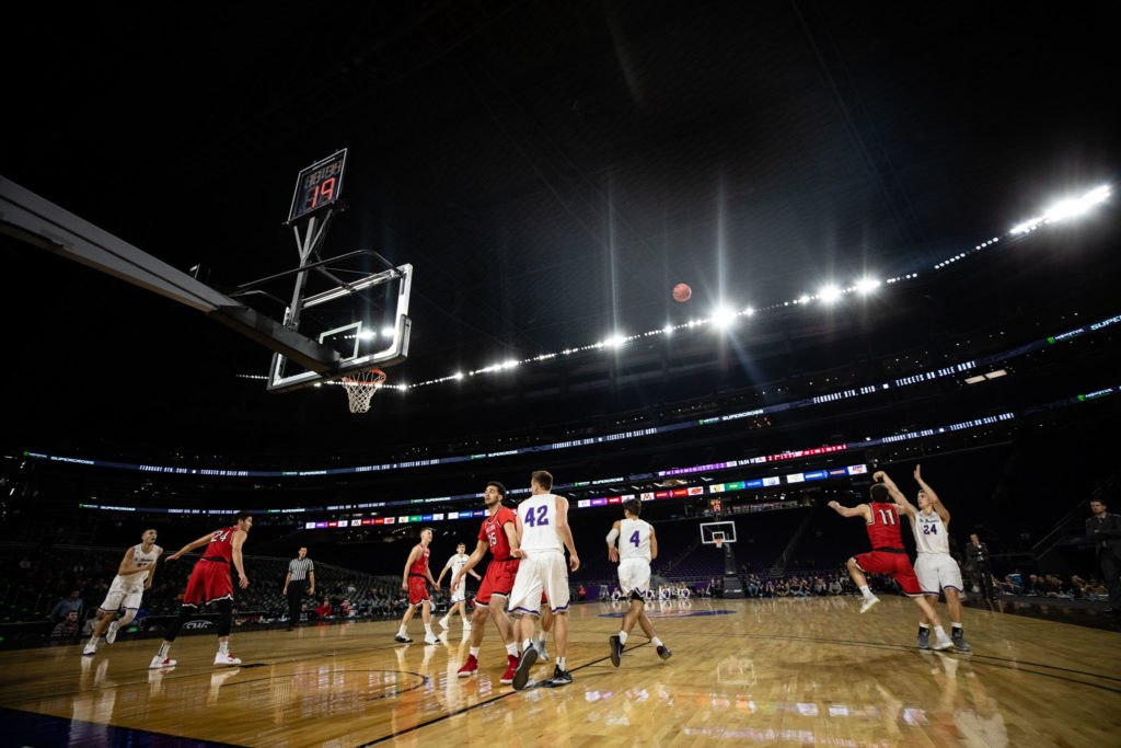 St. Thomas Wins Firstever Basketball Game at U.S. Bank Stadium