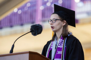 Scenes from the undergraduate commencement ceremony on May 25, 2019.