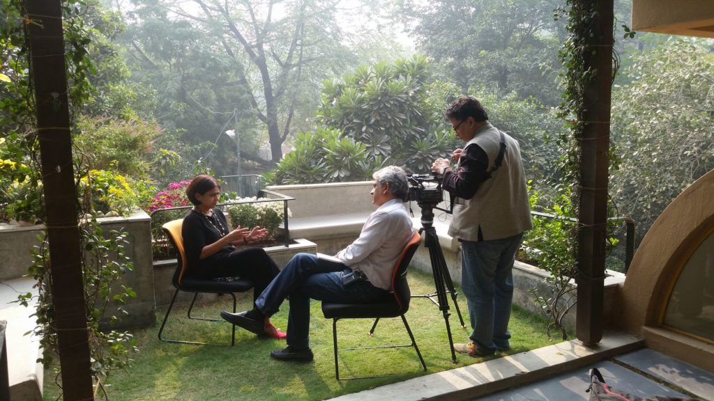 Under-Told Stories Director Fred de Sam Lazaro interviews an environmental activist in India about her efforts to curb the pollution choking New Delhi.