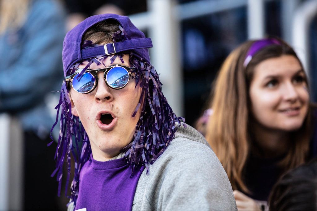 Purple pride took many forms on Saturday during the 2019 Tommie-Johnnie game.