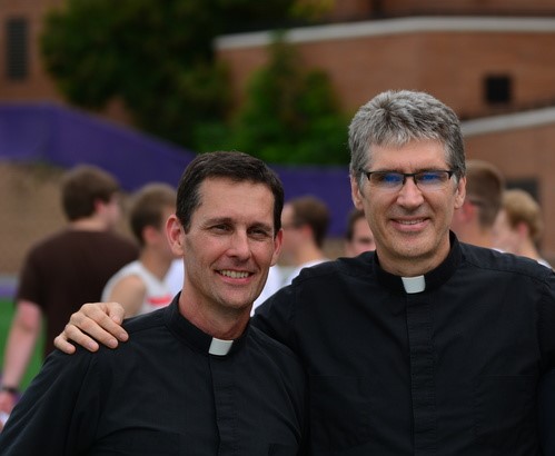 Father Becker and Father Kelly