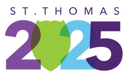St Thomas 2025 logo