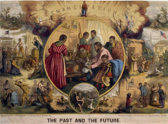 Thomas Nast emancipation painting.