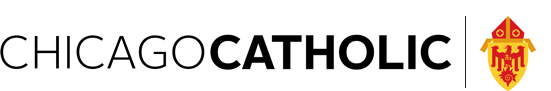Chicago Catholic logo.