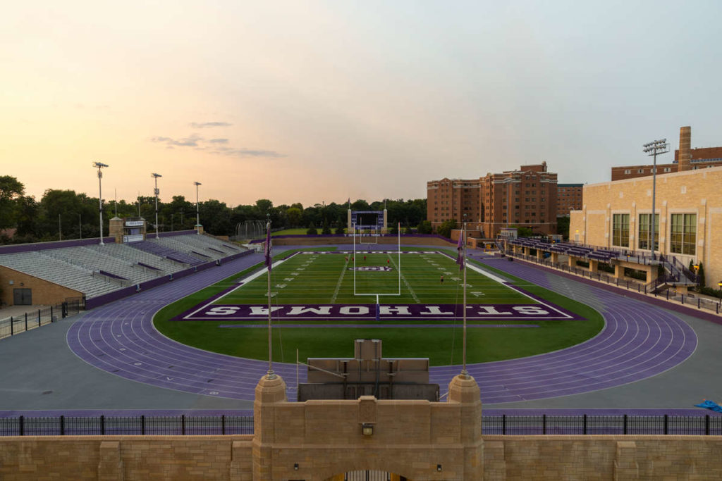 O'Shaughnessy Stadium.