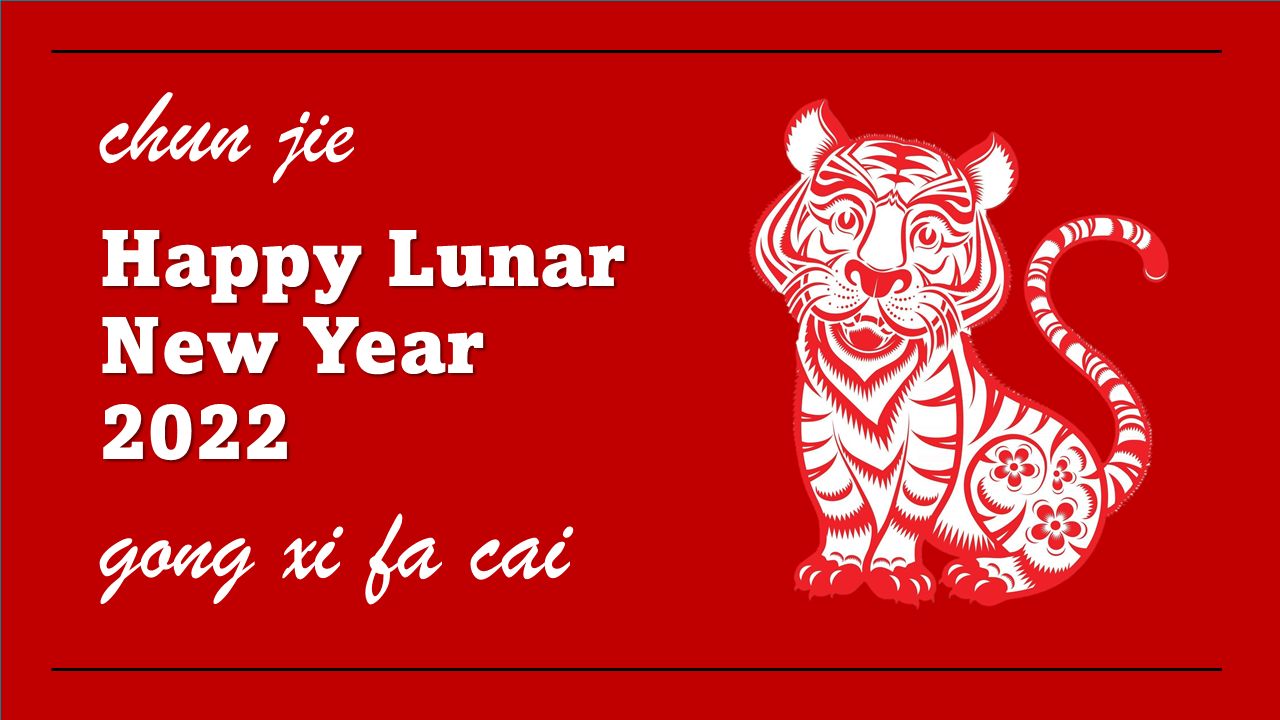 Happy Lunar New Year 2022