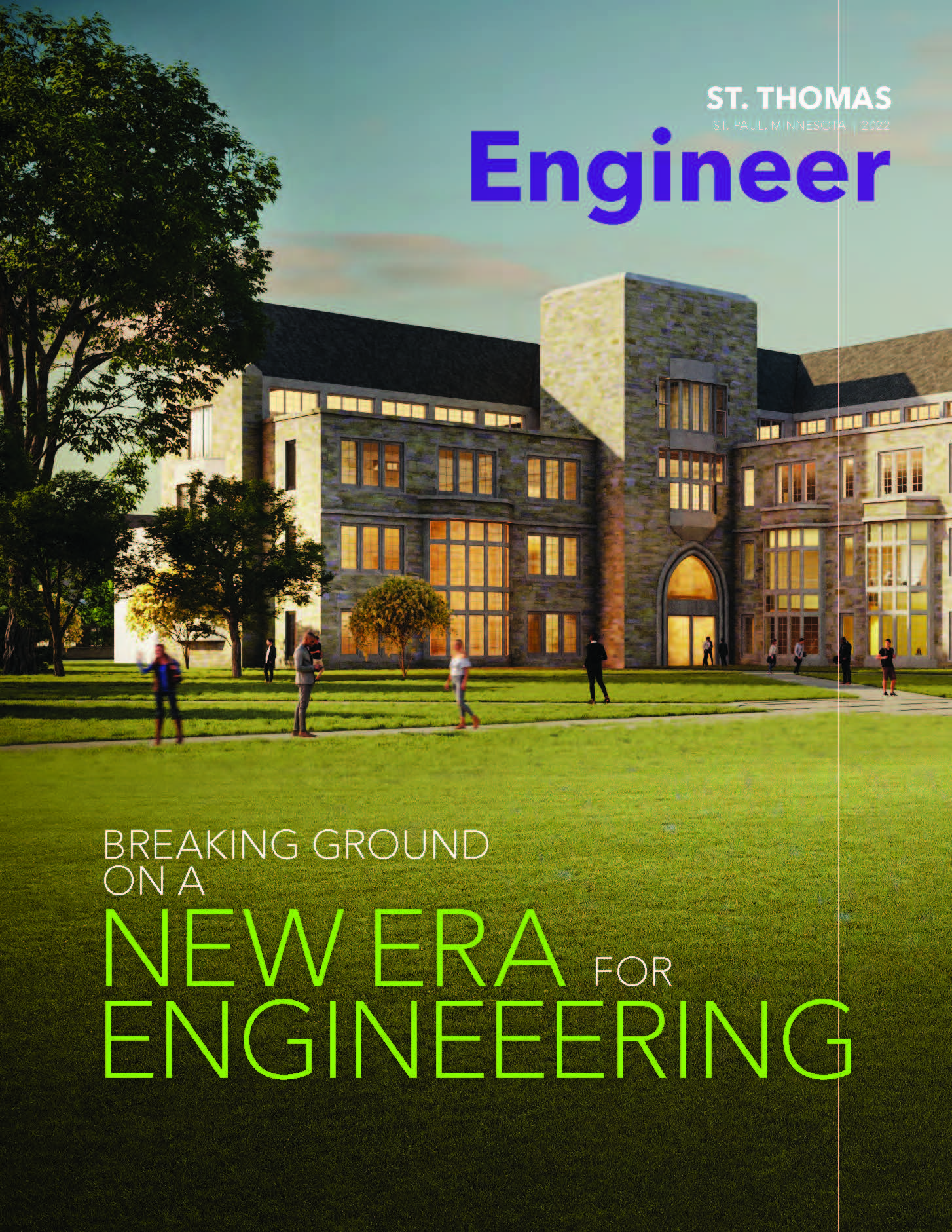 St. Thomas Engineer spring 2022 cover.