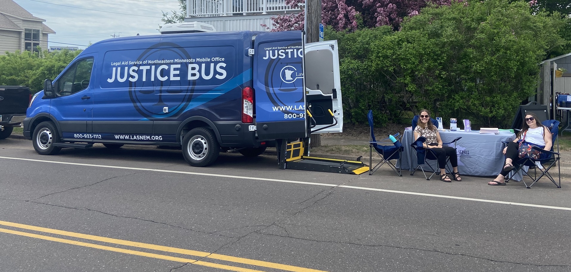 A Summer on the Justice Bus