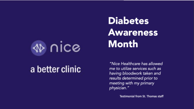 Nice Healthcare - Diabetes Awareness Month