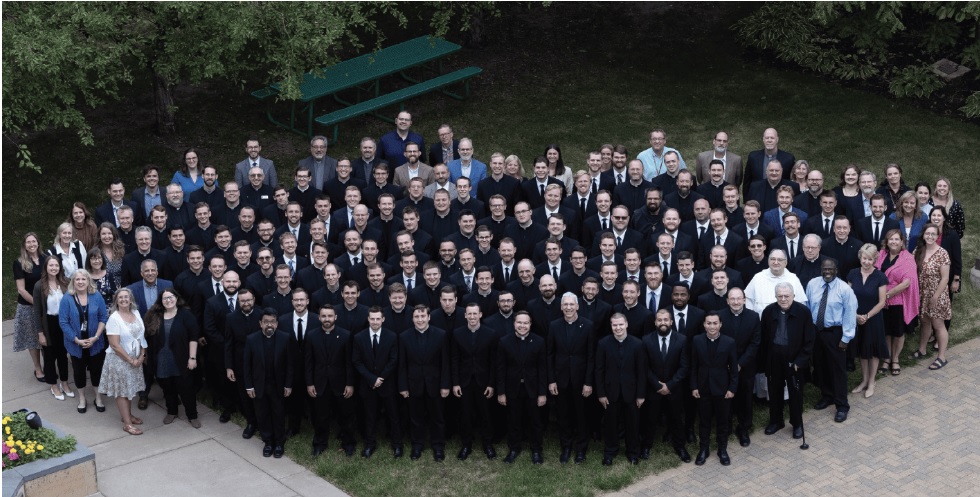 Class of seminarians.