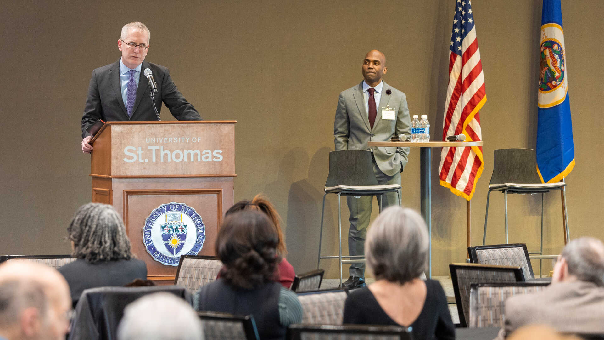 President Rob Vischer speaks at Voting Rights Symposium