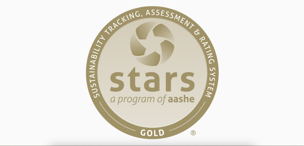Seal of STARS gold certification