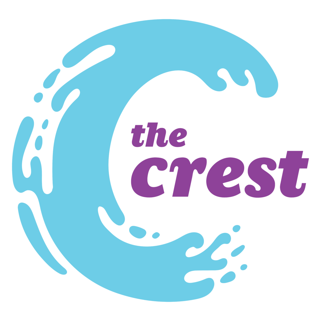 The new logo for The Crest, which is the rebranded student media organization (previously TommieMedia)