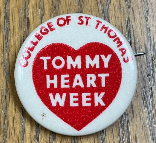 Tommy Heart Week pin.