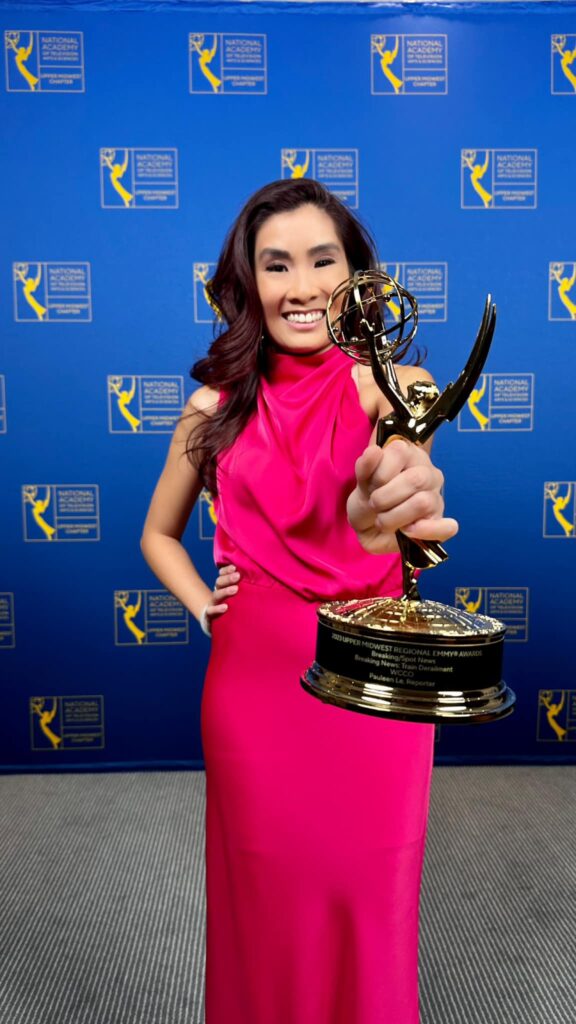 Pauleen Le won an Emmy.