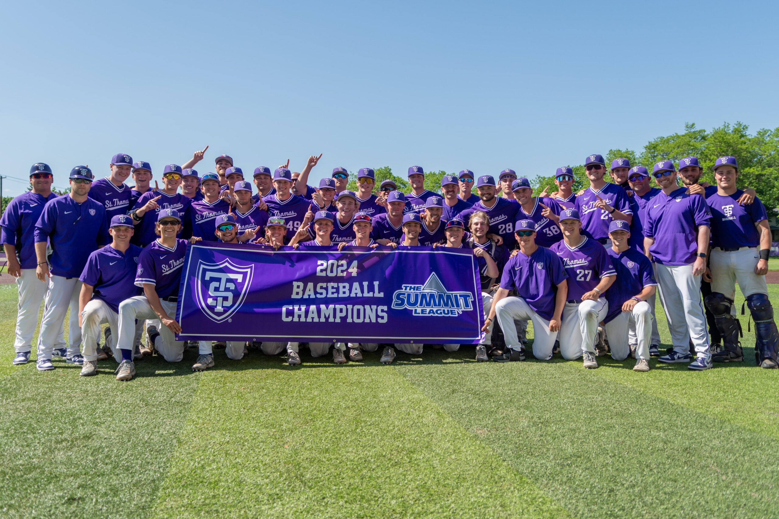 St. Thomas Baseball Summit League Champions 2024