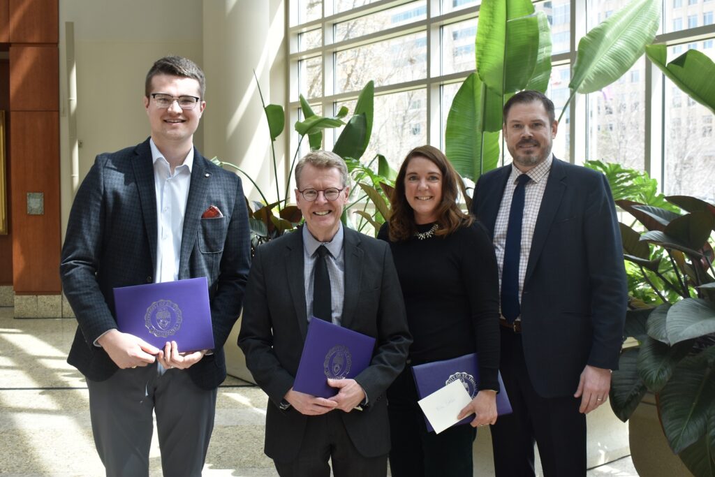 T.J. Bowman, Michael Paulsen, Niki Catlin and Mike Petschel.