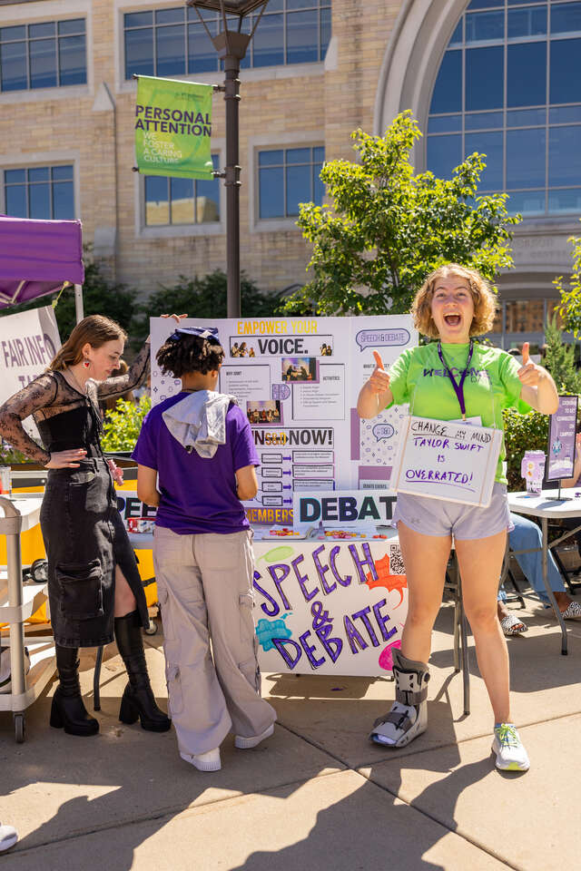 The Student Engagement Fair on ASC Plaza taken on August 30, 2024 in St. Paul.