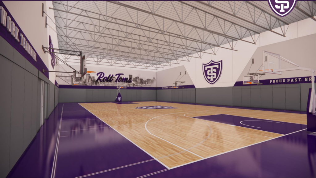 Lee and Penny Anderson Arena Basketball Practice Facility