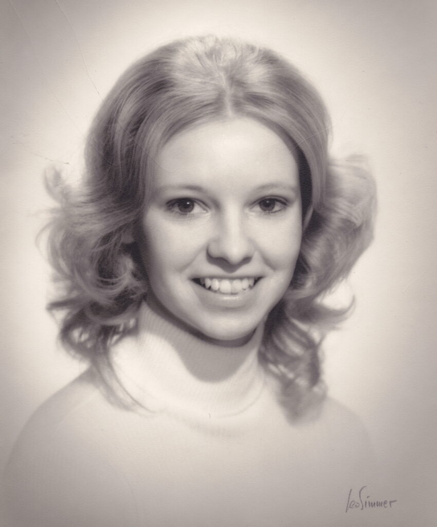 Ann Winblad portrait in 1972