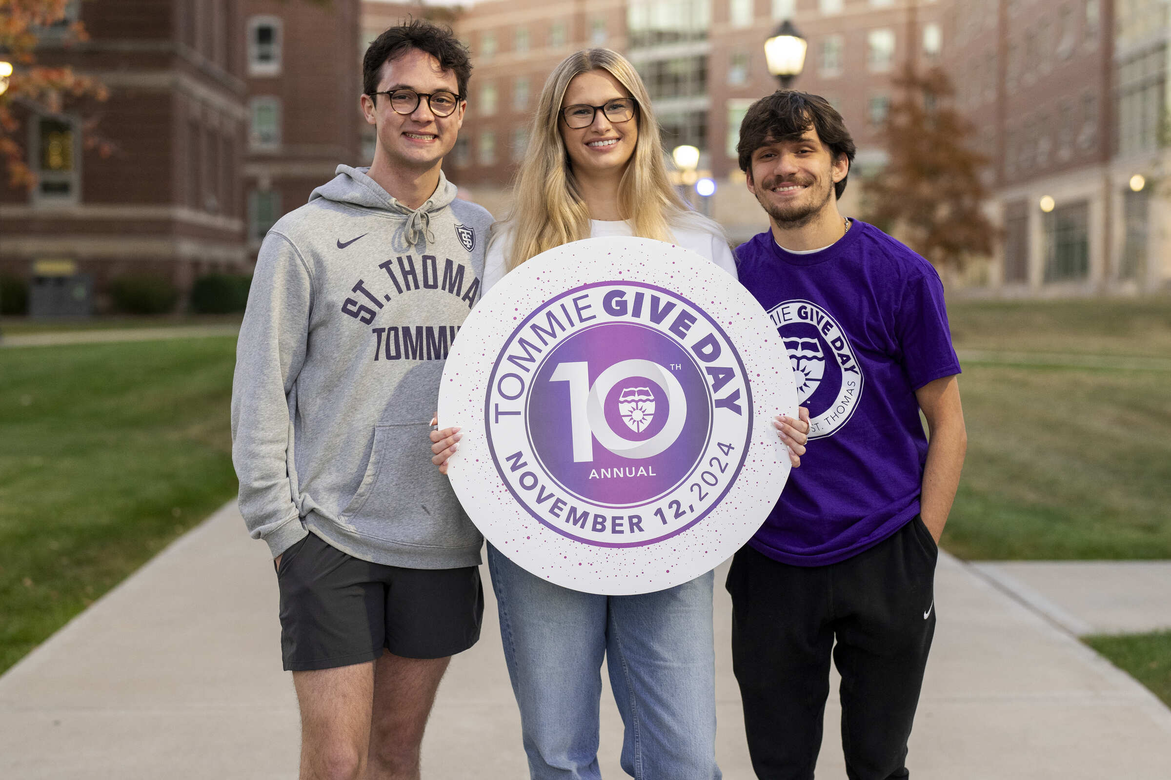 Students for Tommie Give Day 2024