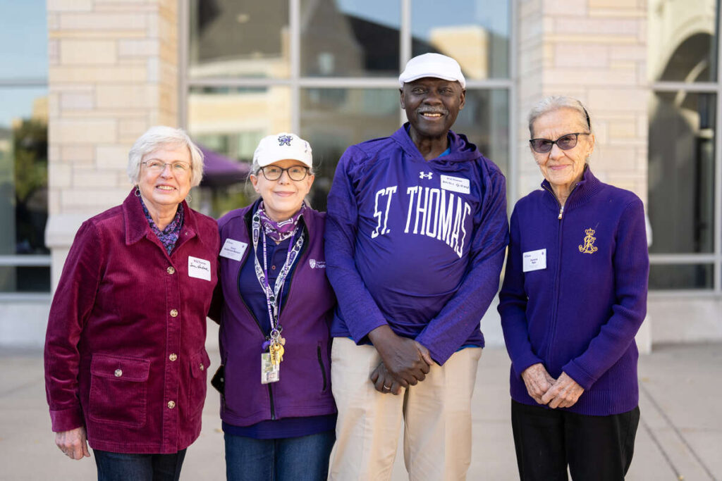 Selim Center volunteers at Family Weekend.