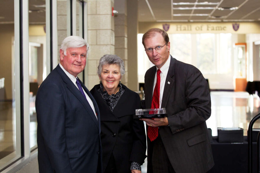 Al and Mary Agnes McQuinn with Mark Dienhart.