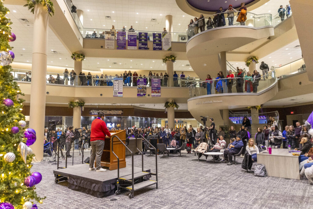 Christmas Tree Lighting Ceremony at St. Thomas