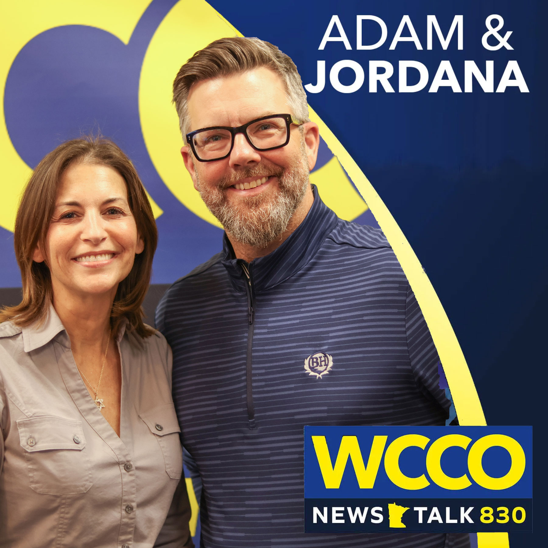 Adam and Jordana_WCCO News Talk 830