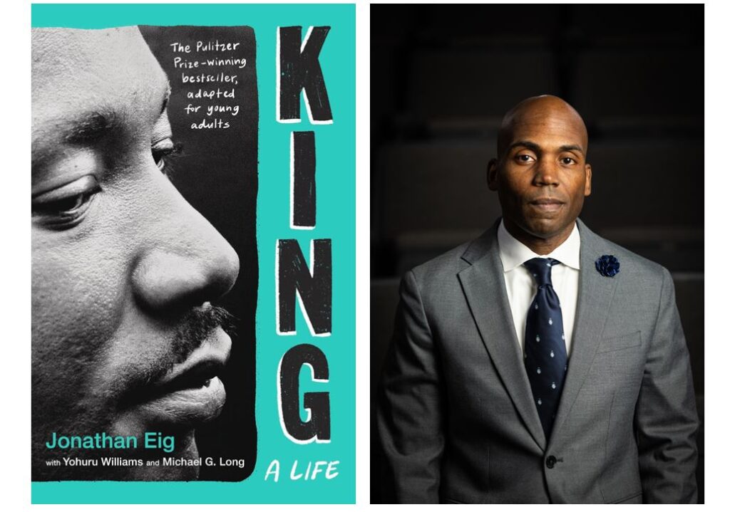 Image of new book King: A Life and the co-author Dr. Yohuru Williams