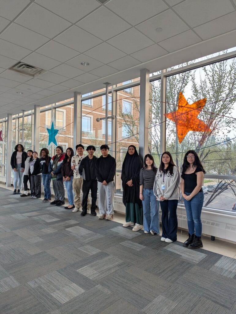 DFC interns on Children's Minnesota hospital Tour
