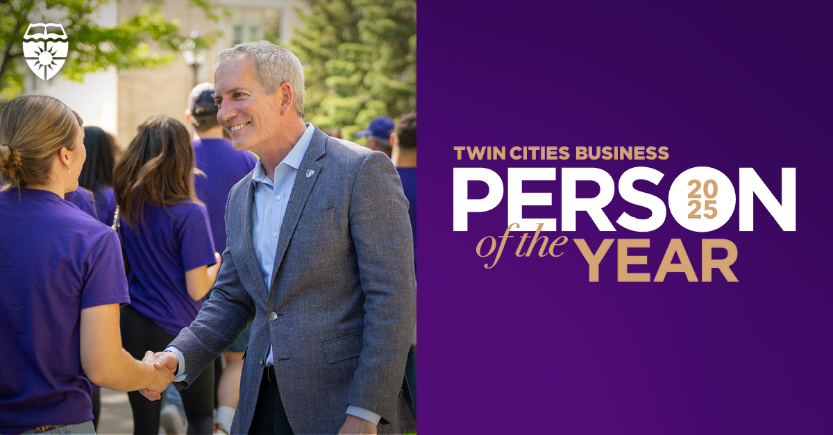 President Rob Vischer - Person of the Year