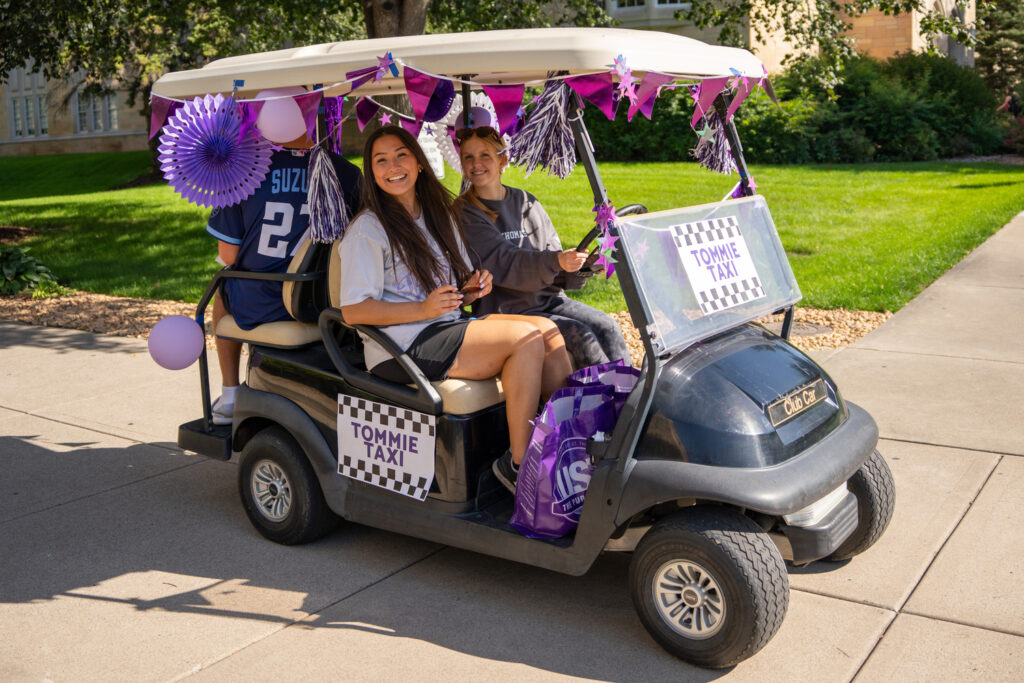 Tommie Taxi at Homecoming